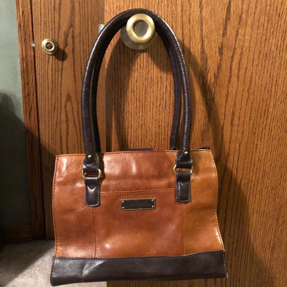 Tignanello leather handbag